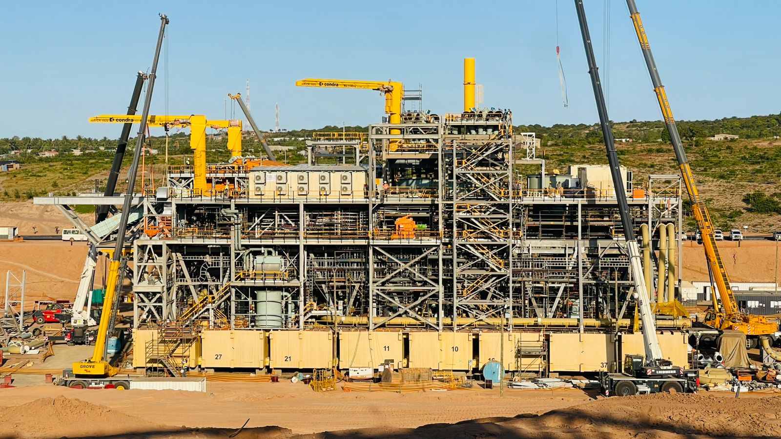 Industrial plant and structures